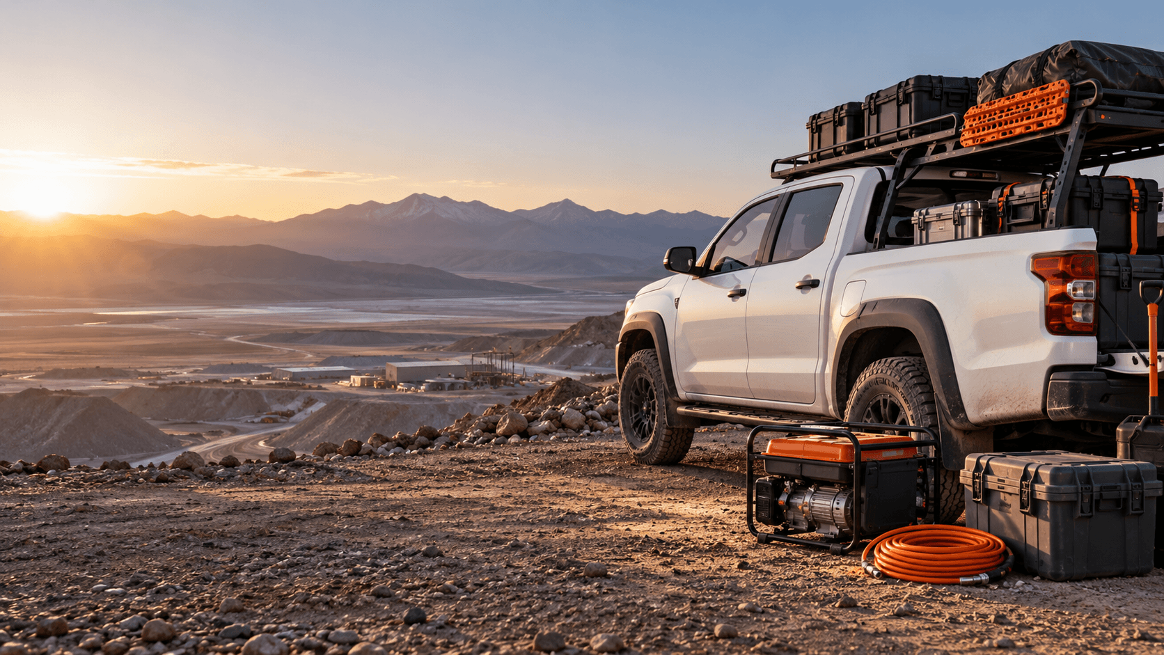 Equipamiento para operación en terreno